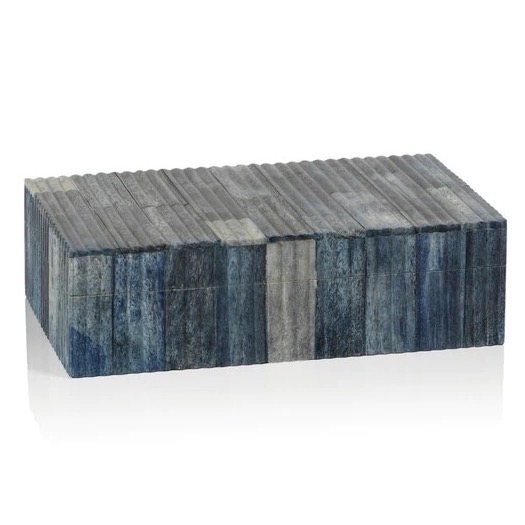 blue box depicting something obscure