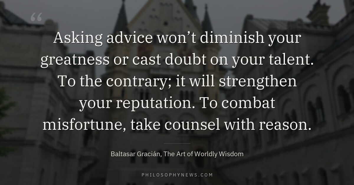 Asking advice won’t diminish your greatness or cast doubt on your talent. To the contrary; it will strengthen your reputation.…