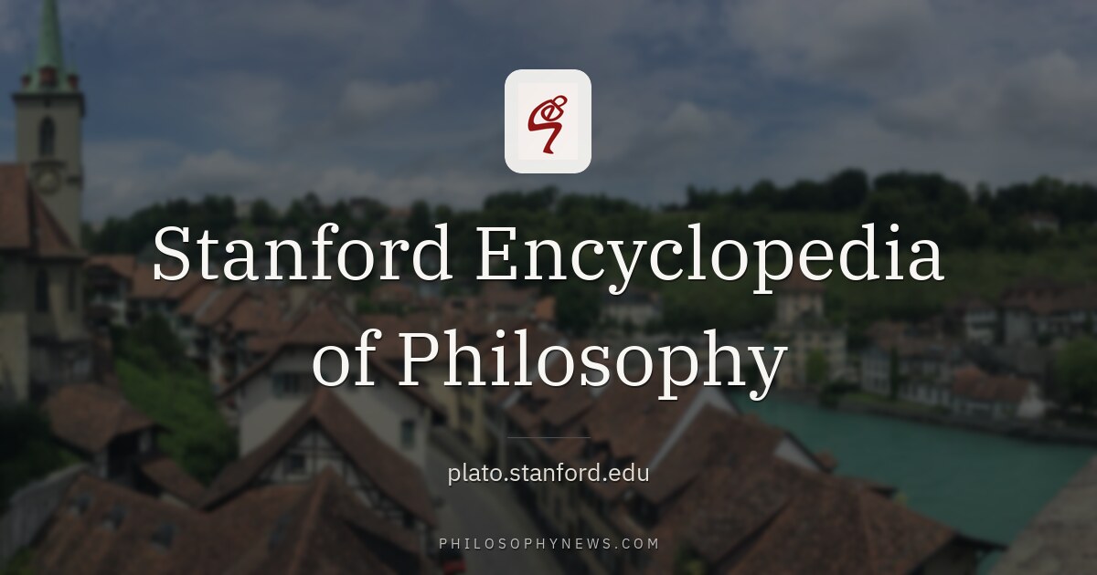 Stanford Encyclopedia of Philosophy
