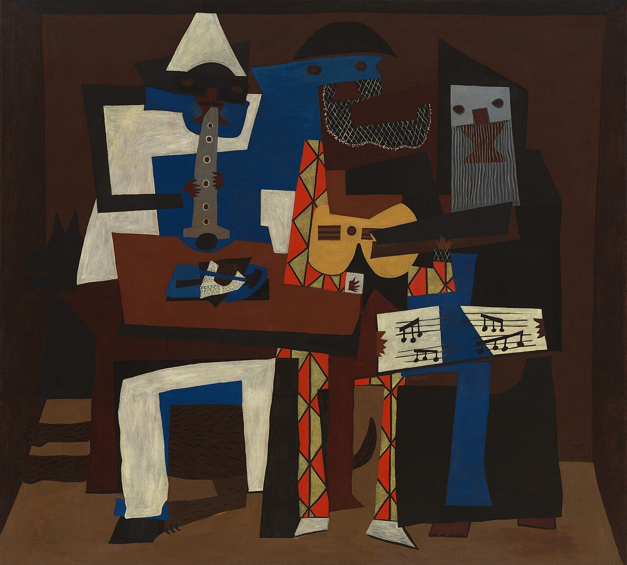 Three Musicians (Picasso) - Wikipedia